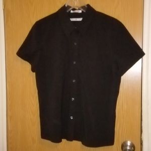 Tommi Hilfiger size 12 black button down